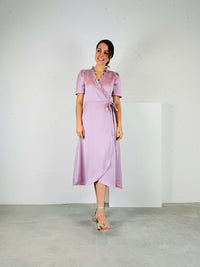 Peony wrap dress rose - Chic by R