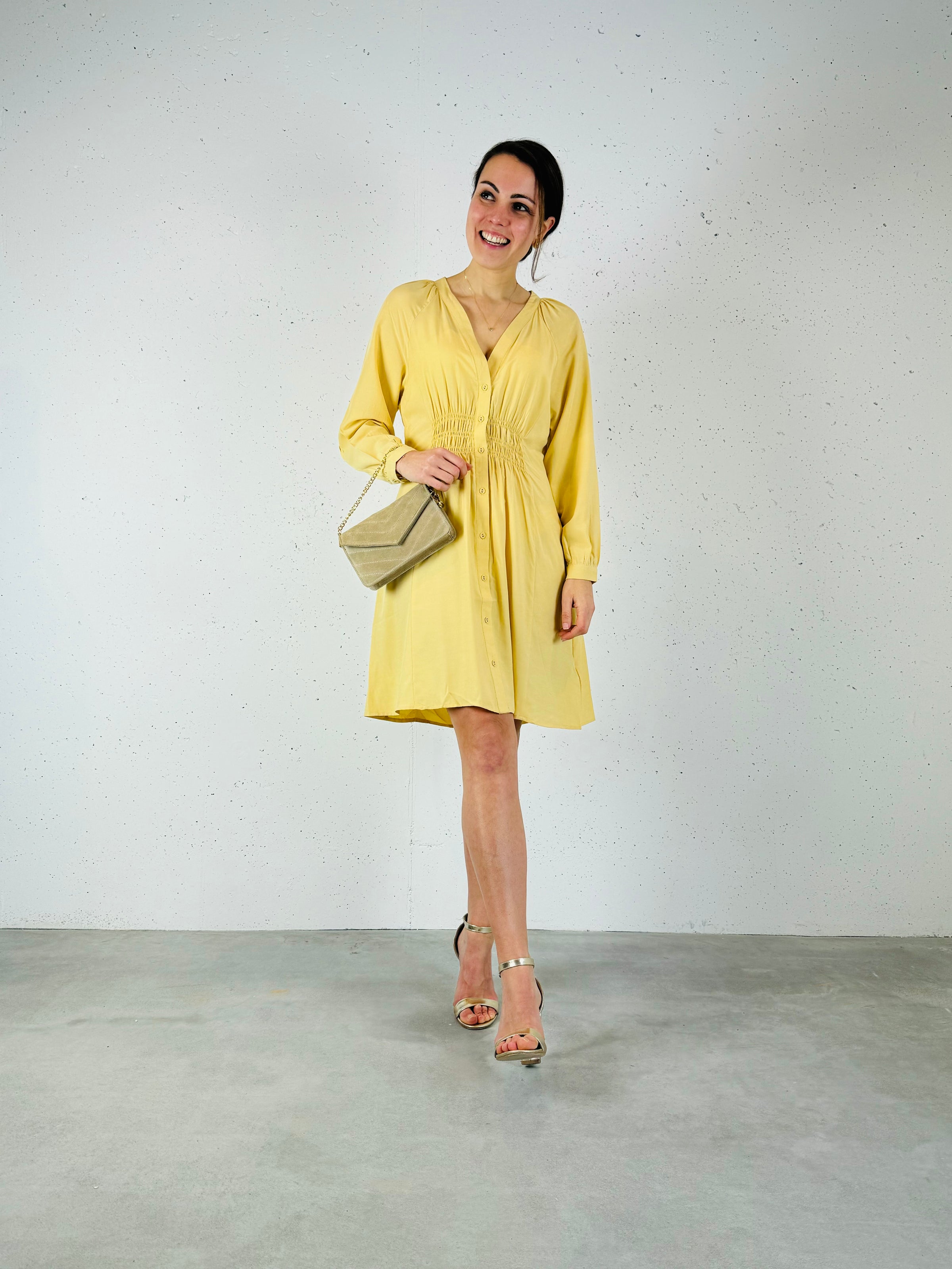Dress soft yellow
