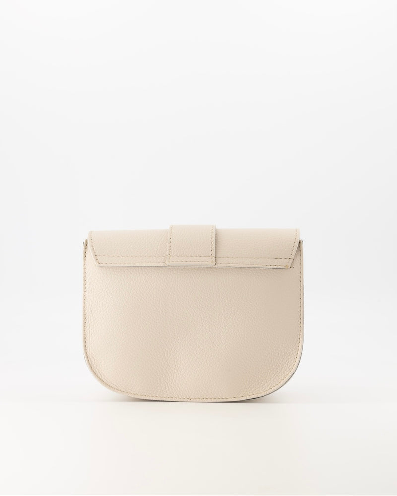 Crossbody ecru leder - Chic by R