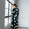 Jurk dots zwart - Chic by R