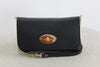 Donkerblauwe tas leder - Chic by R