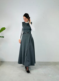 Dress grey ceintuur