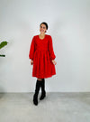 Feani dress rood A-View