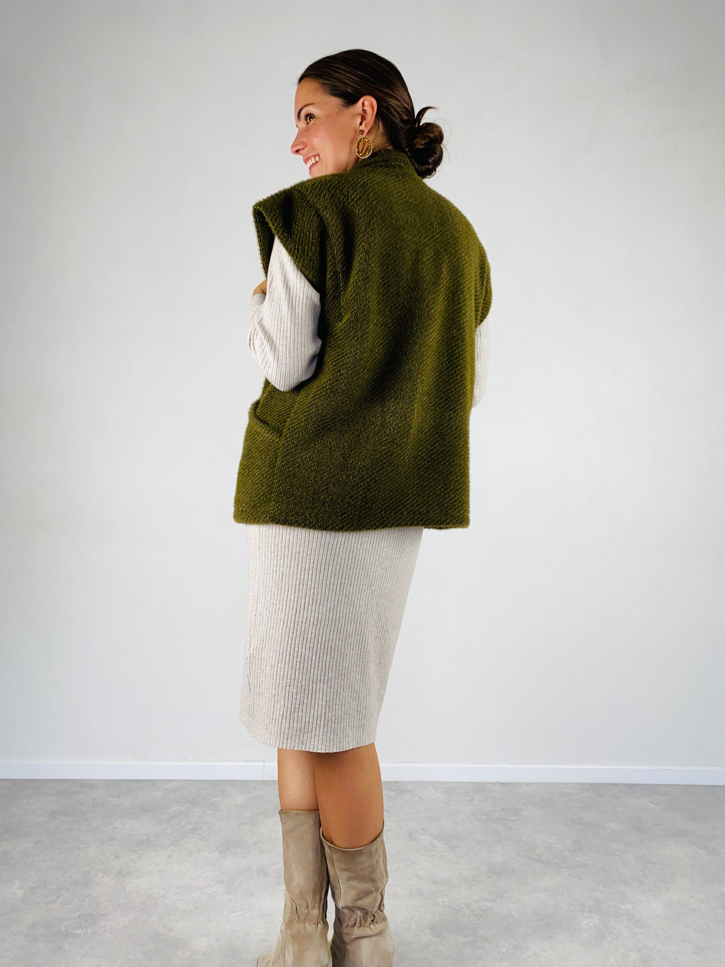 Gilet armygreen - Chic by R