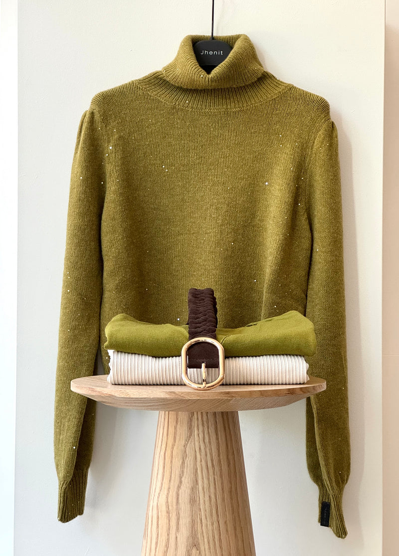 Sweater Olive Jhenit