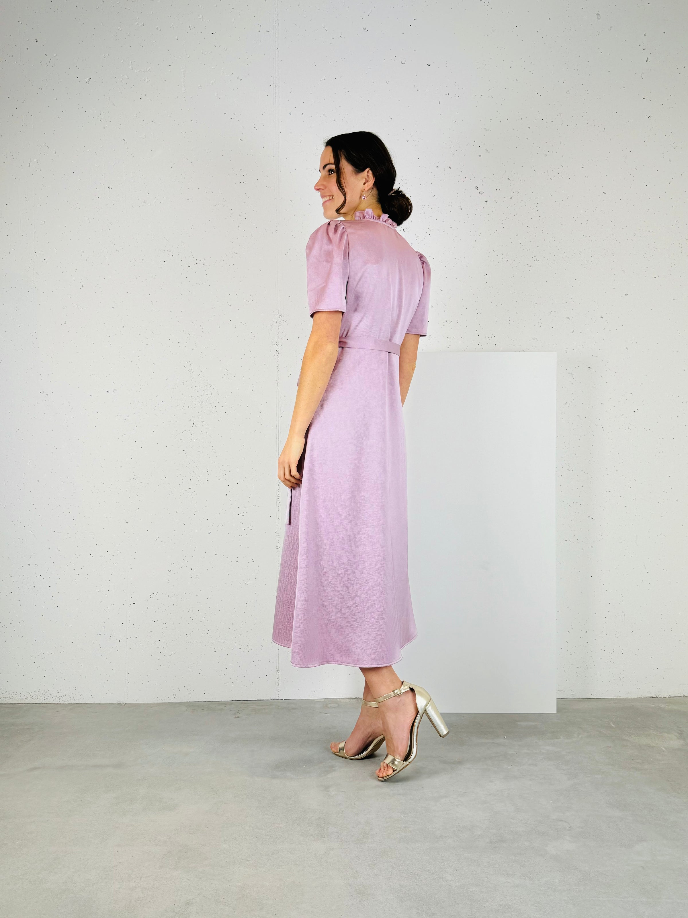 Peony wrap dress rose - Chic by R